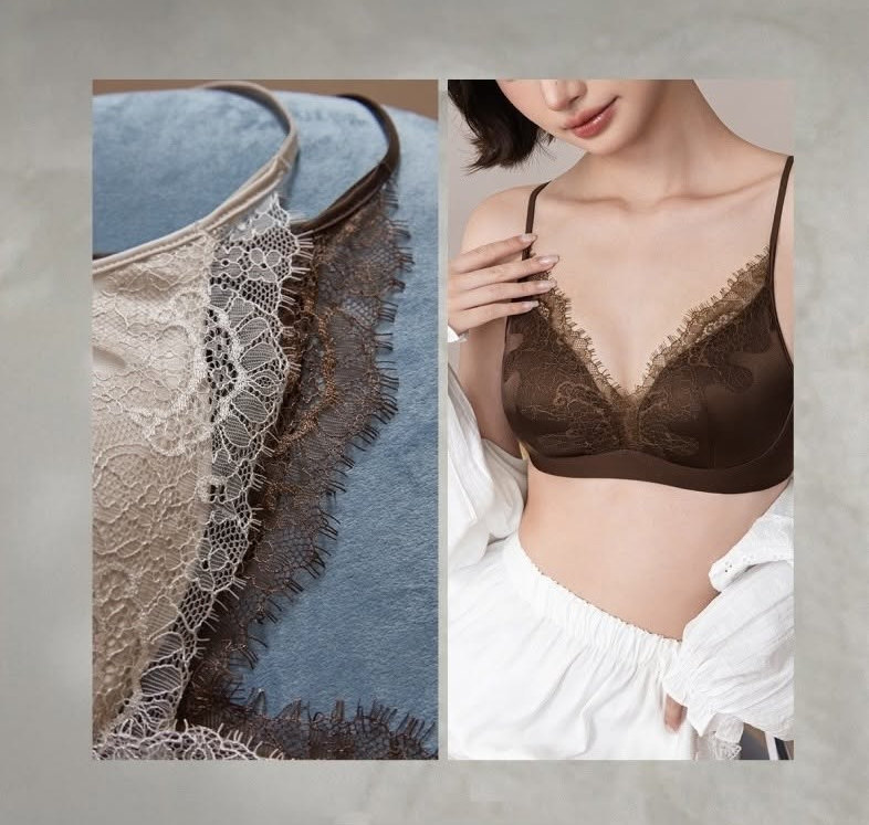 938 王妃蕾絲缎面Bra
