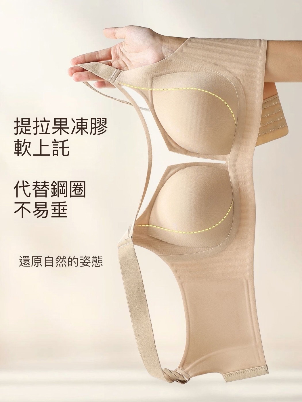 Easee Y70 大胸無鋼圈高支撐透氣網紗內衣